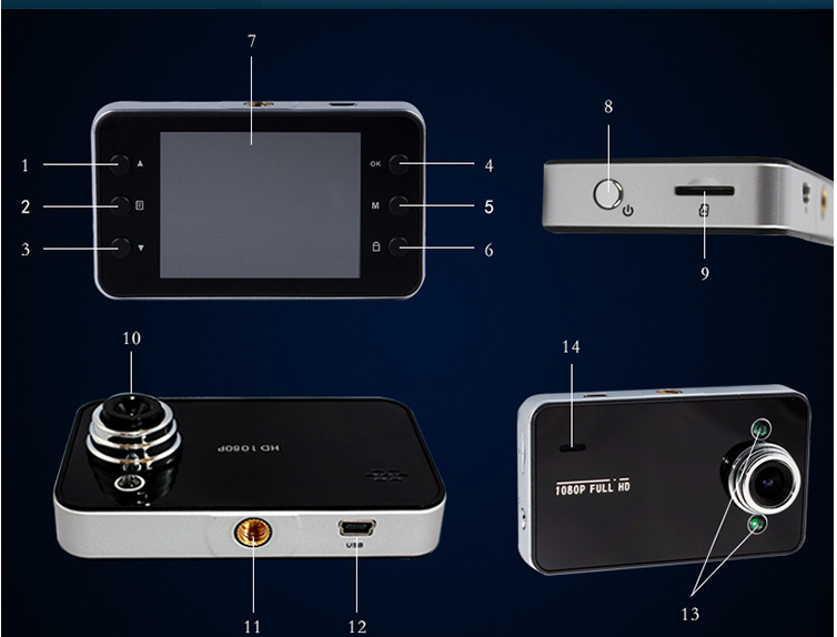 Camera hành trình Full HD 1080 Camera hành trình Full HD 1080