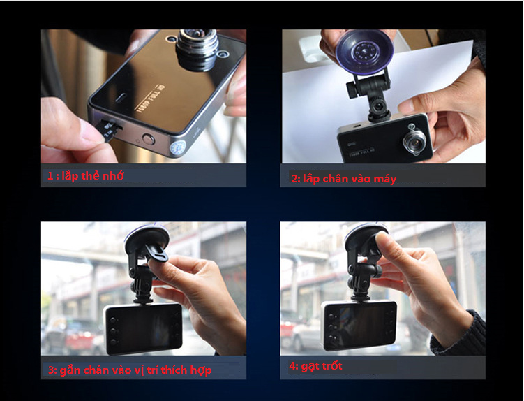 Camera hành trình Full HD 1080 Camera hành trình Full HD 1080