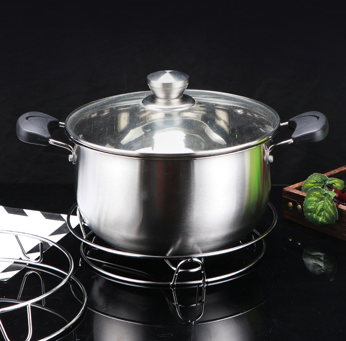 Giá inox để nồi tránh nóng hình ngôi sao