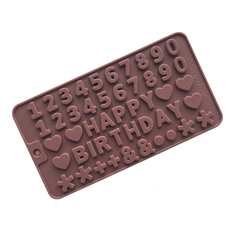 Khuôn Silicon Làm Thạch Rau Câu Chocolate