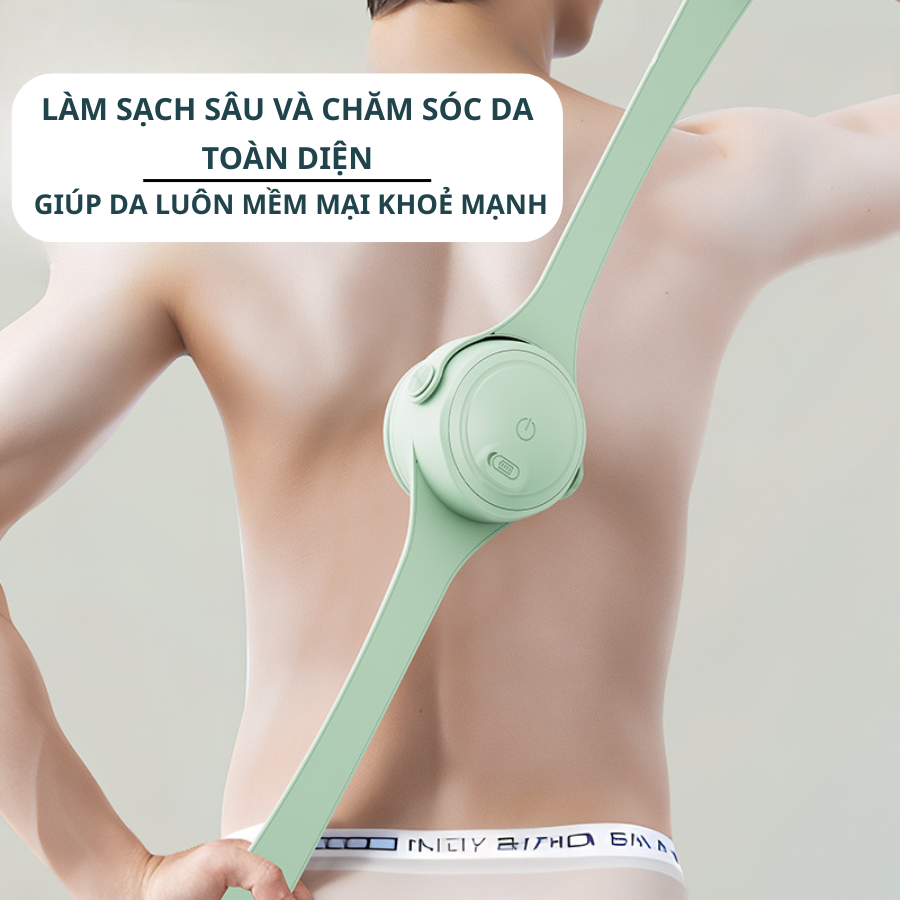 Bàn chải tắm điện 2tay cầm ALIZZ AL-14238
