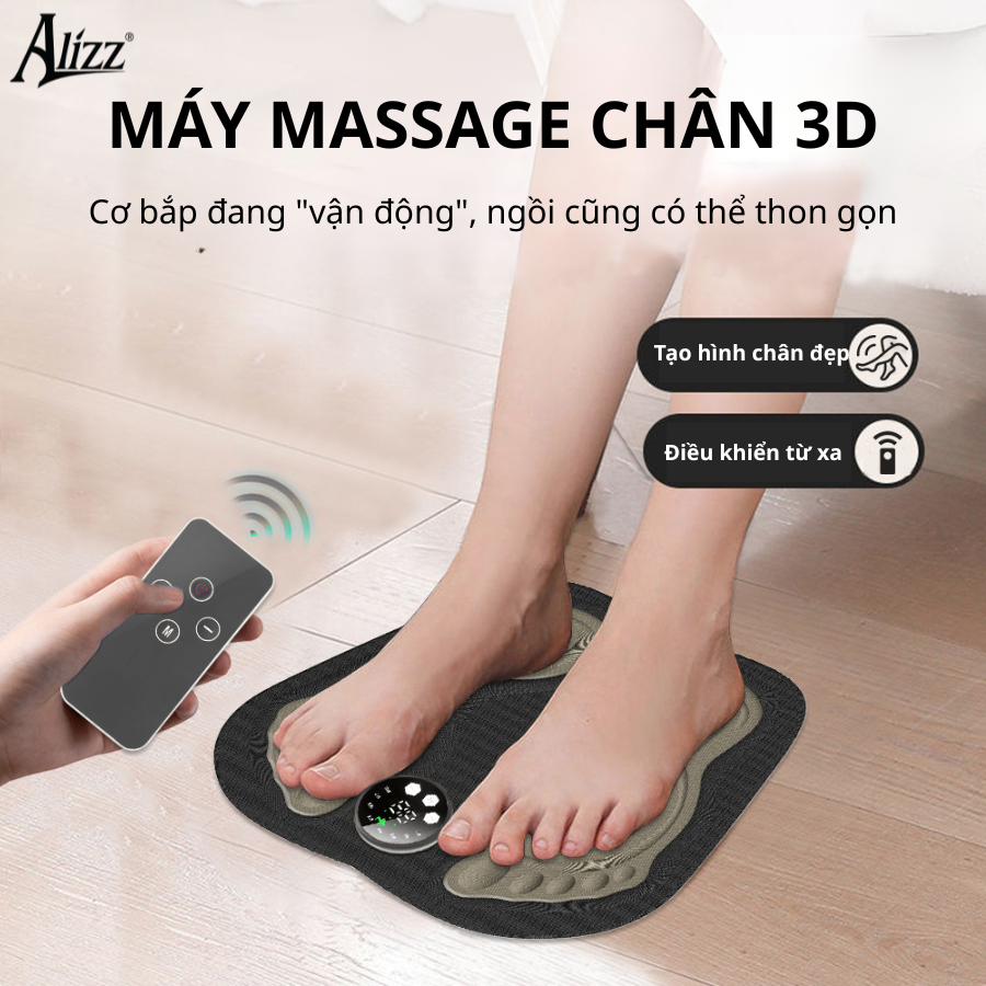 Thảm Lót Massage Chân ALIZZ AL-14035 Giảm Đau Thư Giãn