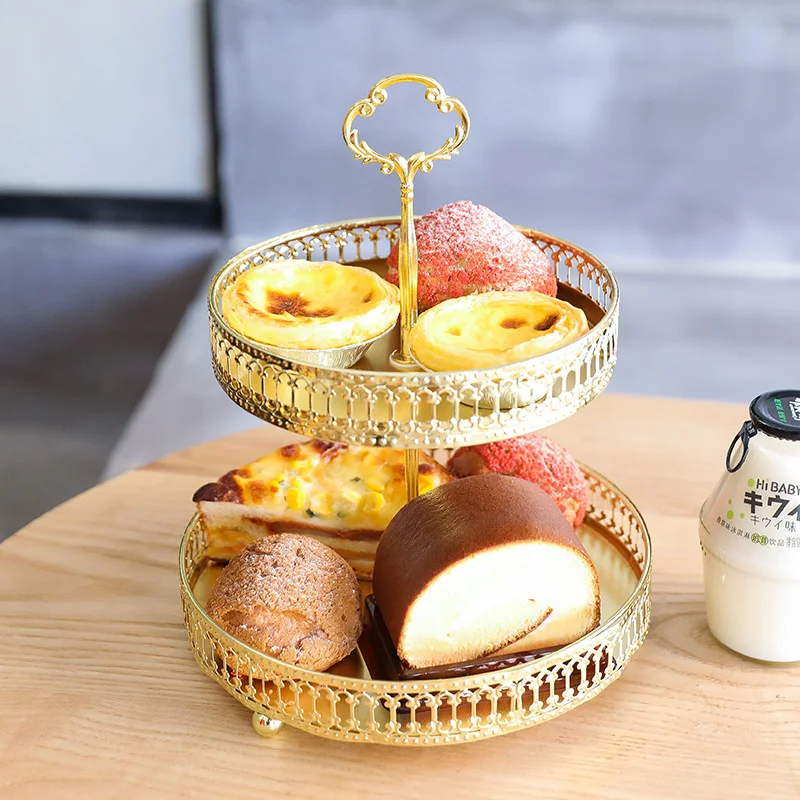 Khay bánh 2 tầng 25x20cm(HĐ)