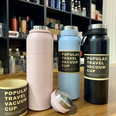 Bình giữ nhiệt inox Travel 1000ml có lõi lọc