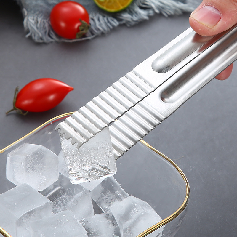 Kẹp gắp đá Inox 12 inch