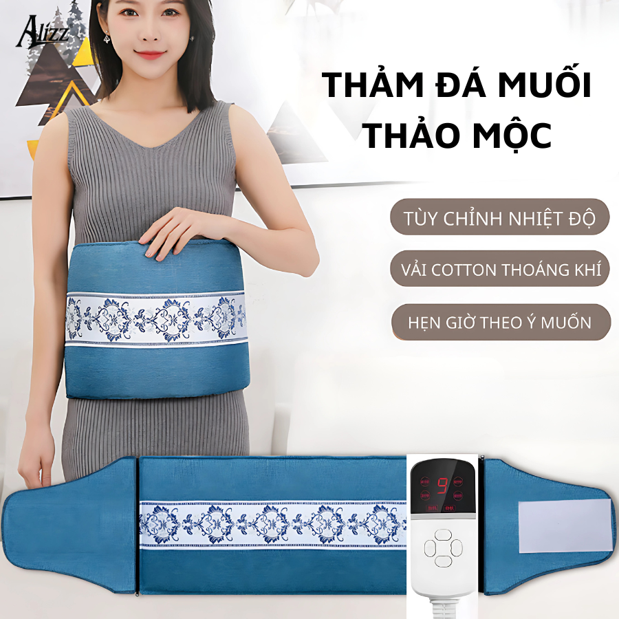 Túi muối ngải cứu sưởi ấm điện ALIZZ AL-14513