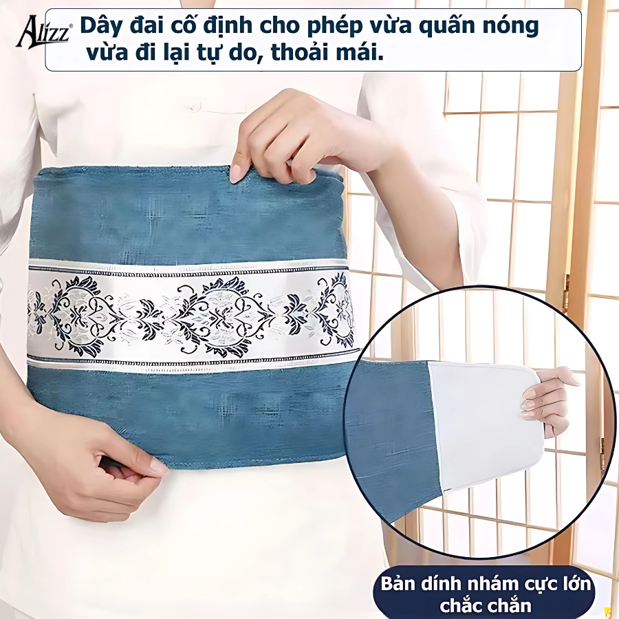 Túi muối ngải cứu sưởi ấm điện ALIZZ AL-14513
