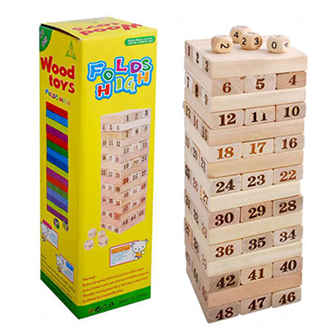 Bộ trò chơi rút gỗ WOOD TOYS (loại lớn)