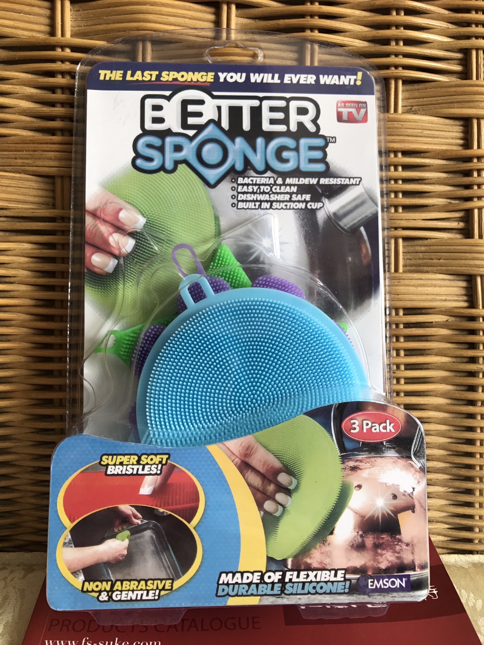 Dụng cụ lau chùi Better Sponge 3 Pack