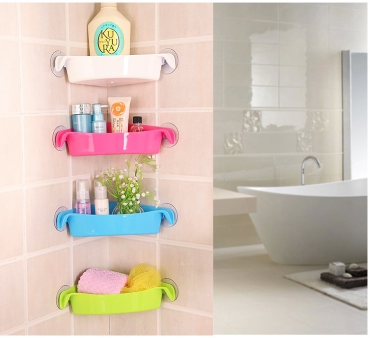 Kệ góc nhà tắm treo tường phòng tắm