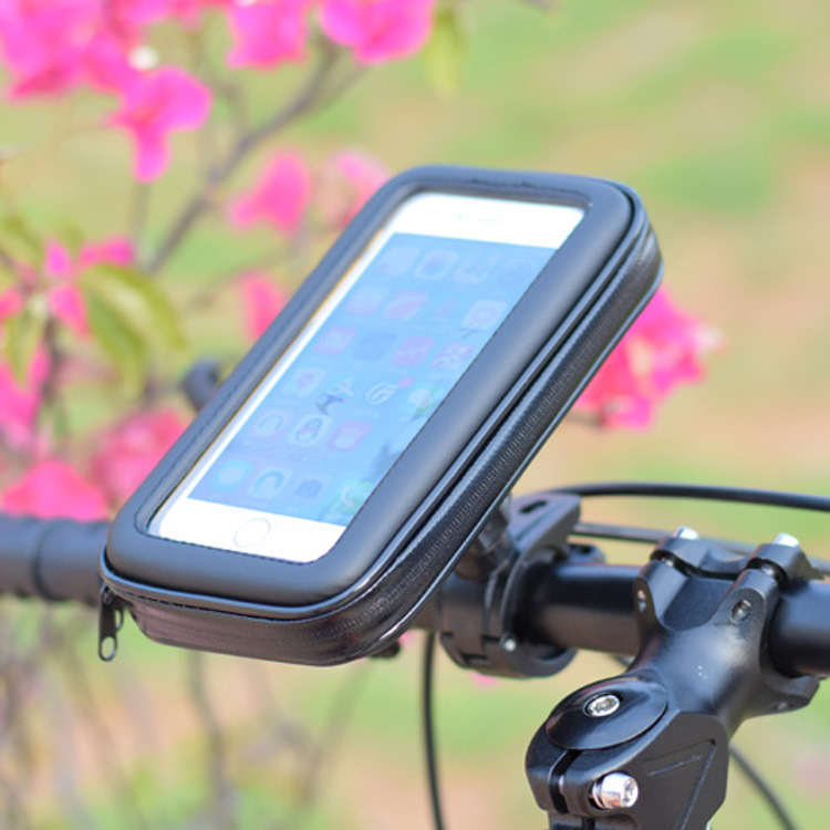 Túi đựng điện thoại chống nước có khung gắn xe đạp 