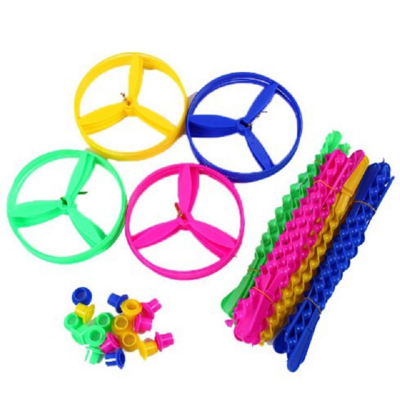 Cây chong chóng rút 3 cánh bằng nhựa