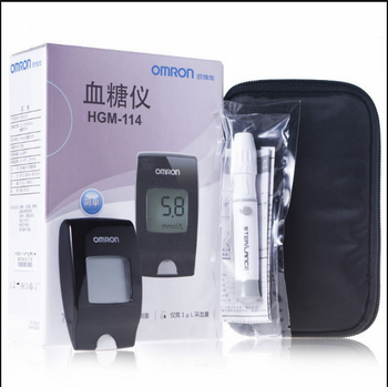 Máy đo đường huyết OMRON HGM-114 (Mẫu Trung)