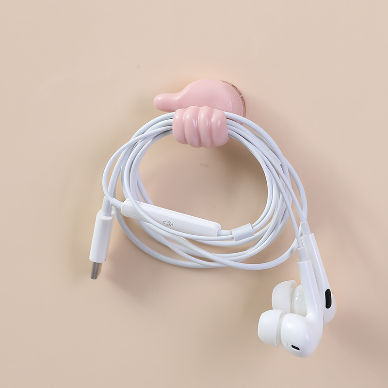 Combo 10 dụng cụ tai nghe dây sạc hình bàn tay