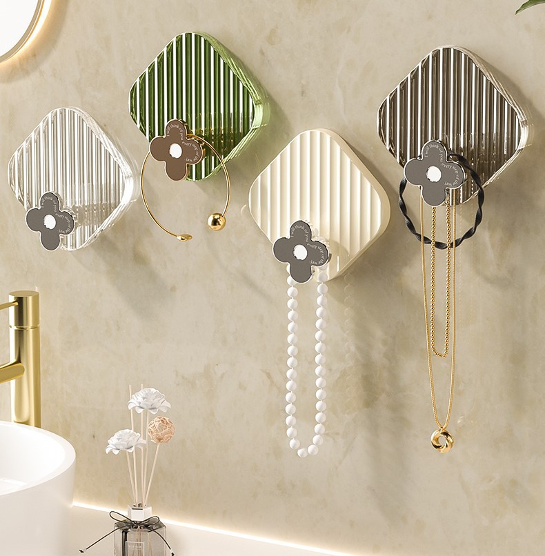 Móc dán tường hình hoa