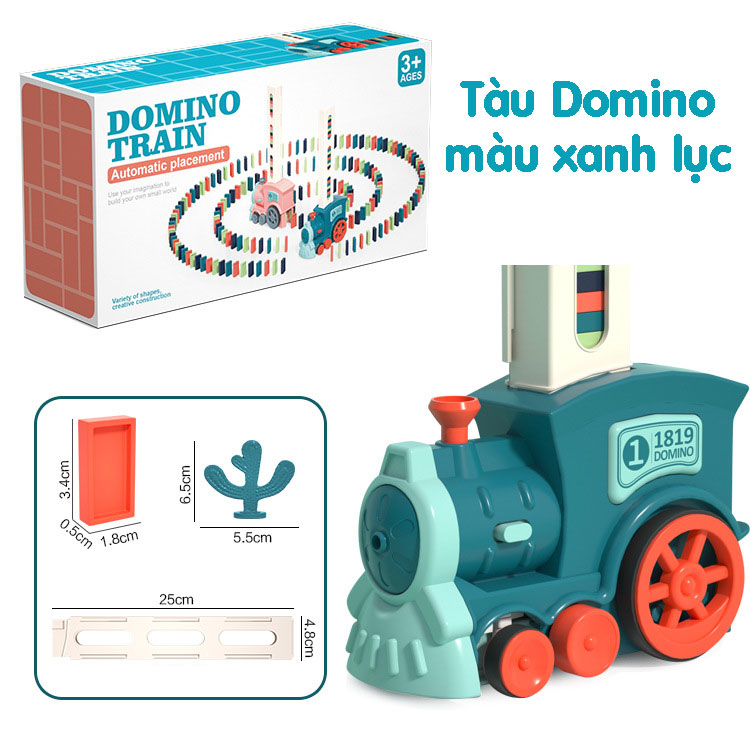 Đồ chơi xe lửa domino cho bé