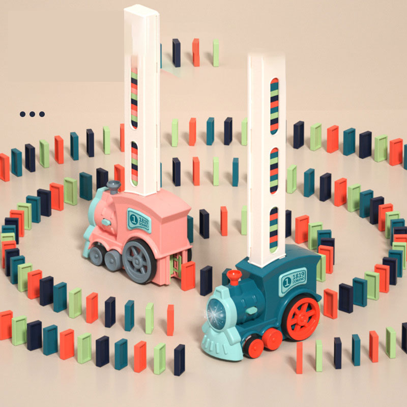 Đồ chơi xe lửa domino cho bé