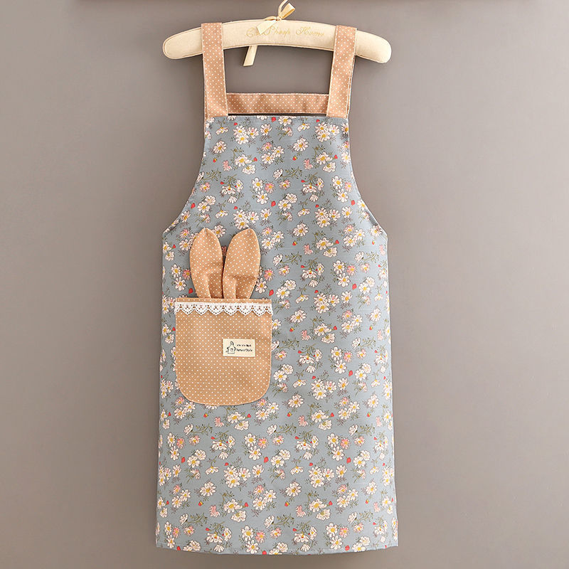 Tạp dề hoạ tiết hoa Vintage
