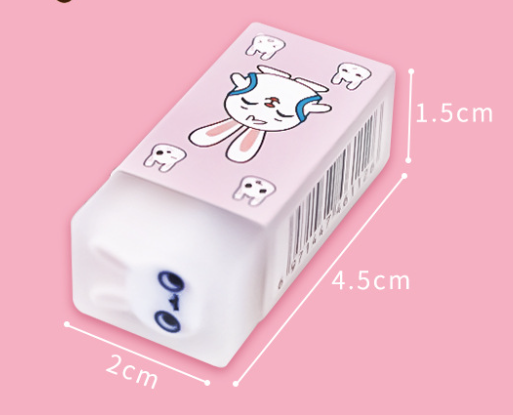 Gôm tẩy in hình hoạt hình dễ thương