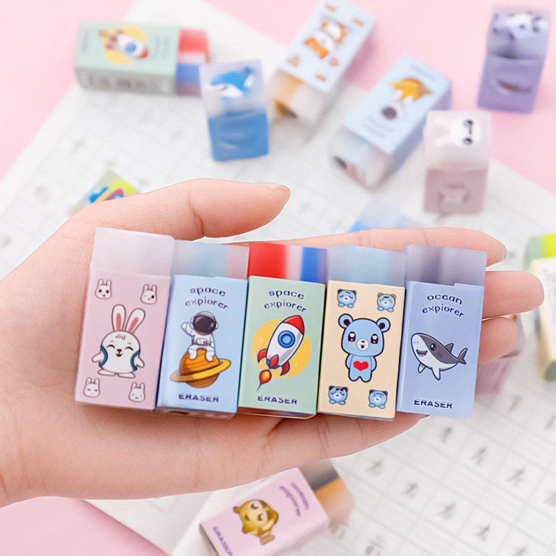 Gôm tẩy in hình hoạt hình dễ thương