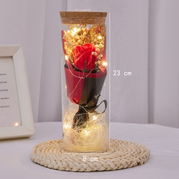 Hộp qùa hoa hồng có đèn