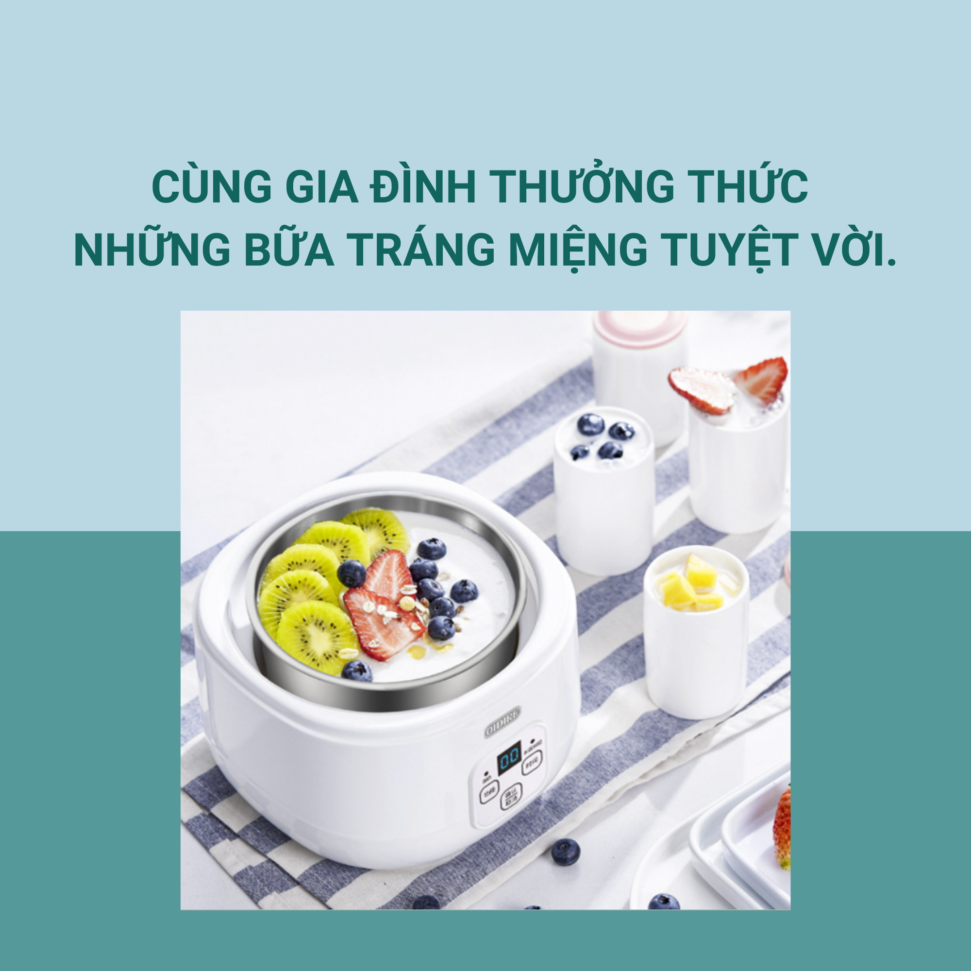 Máy làm sữa chua OIDIRE
