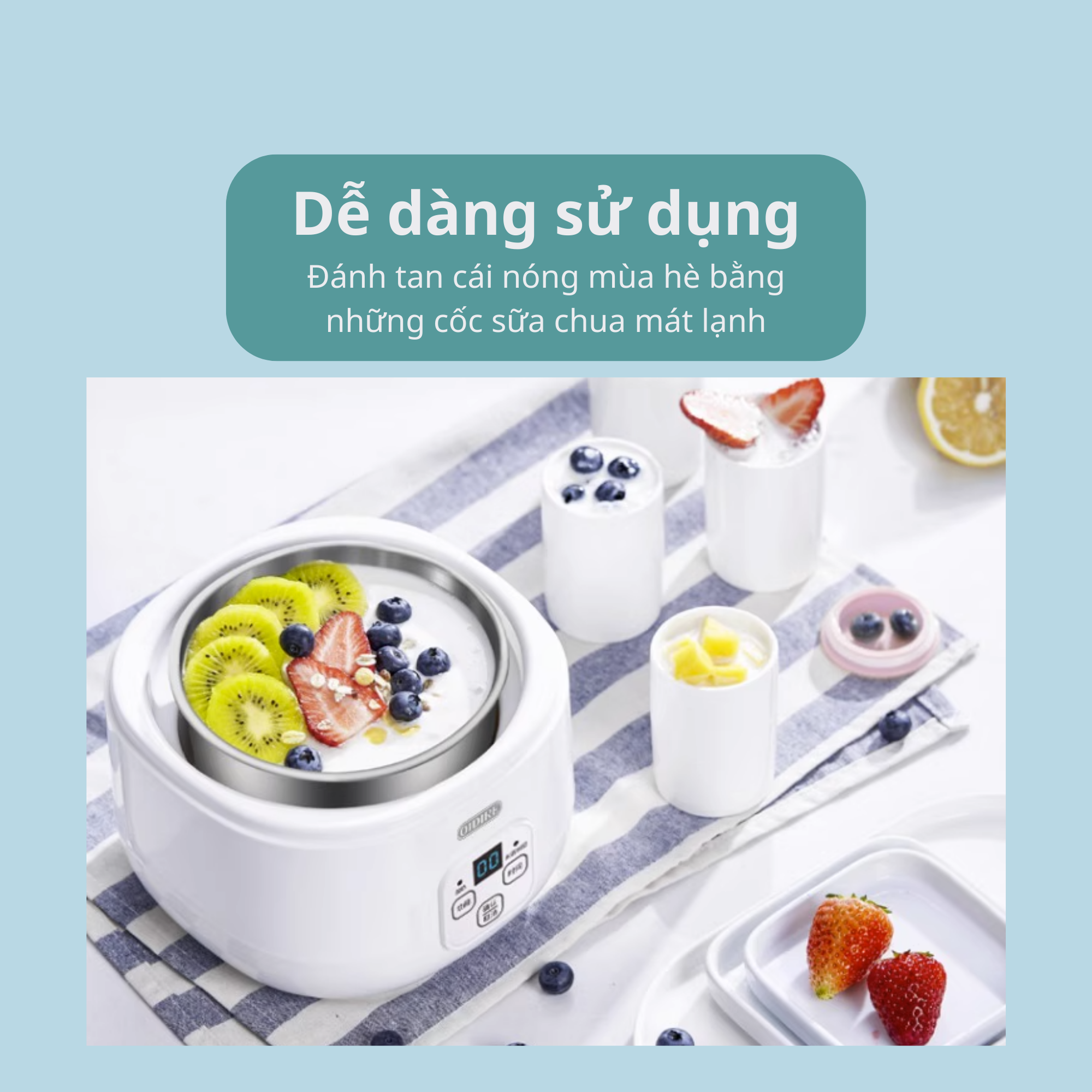 Máy làm sữa chua OIDIRE