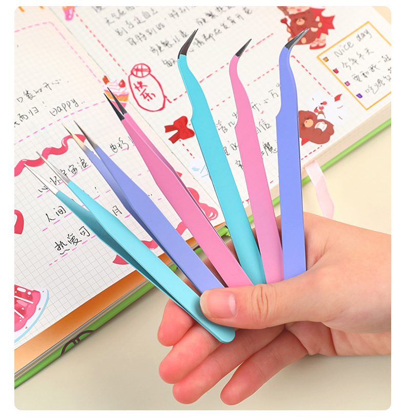 Bộ 2 nhíp đầu thẳng và cong