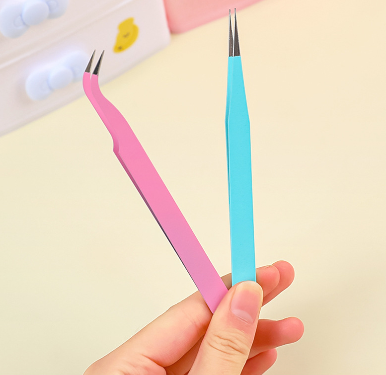 Bộ 2 nhíp đầu thẳng và cong