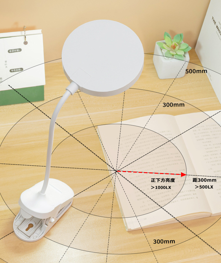 Đèn Kẹp Bàn LED Nút Cảm Ứng Linh Hoạt 360 Độ