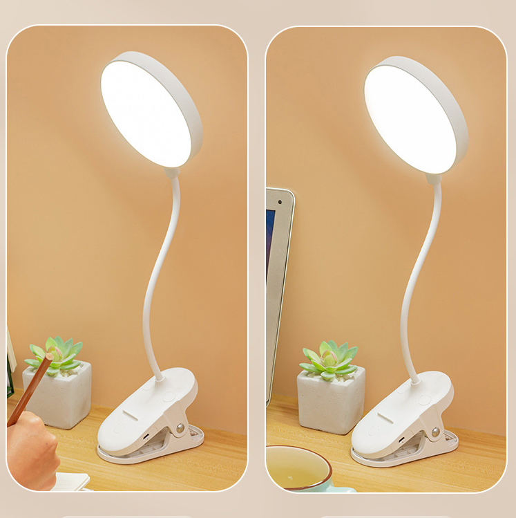 Đèn Kẹp Bàn LED Nút Cảm Ứng Linh Hoạt 360 Độ