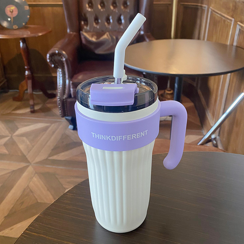 LY GIỮ NHIỆT THINKDIFFERENT 950ML KÈM ỐNG HÚT