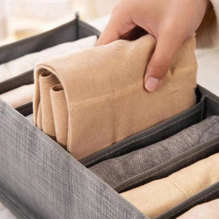 HỘP ĐỰNG QUẦN ÁO 9 NGĂN XẾP GỌN