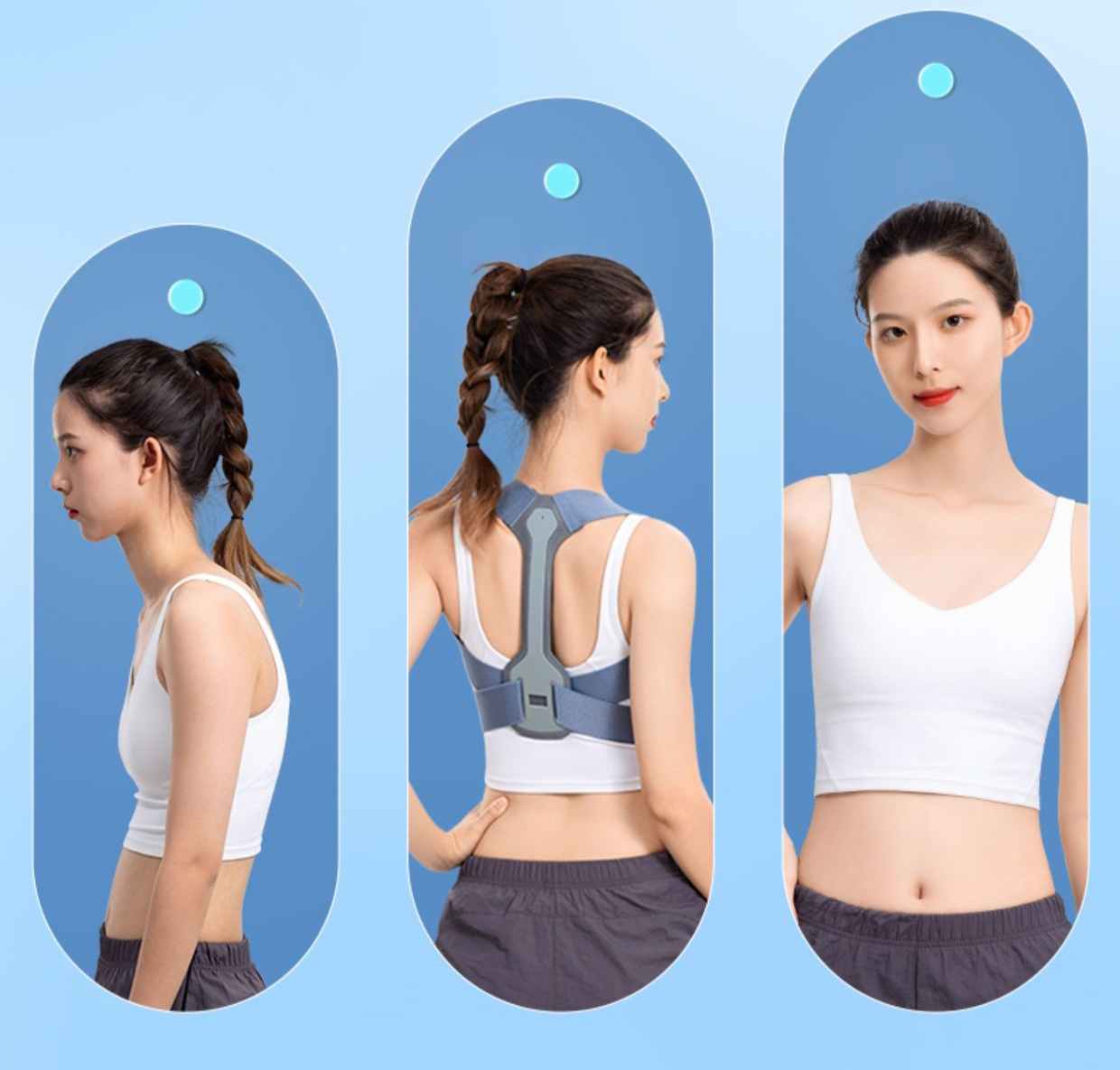 Đai chống gù lưng cố định cột sống