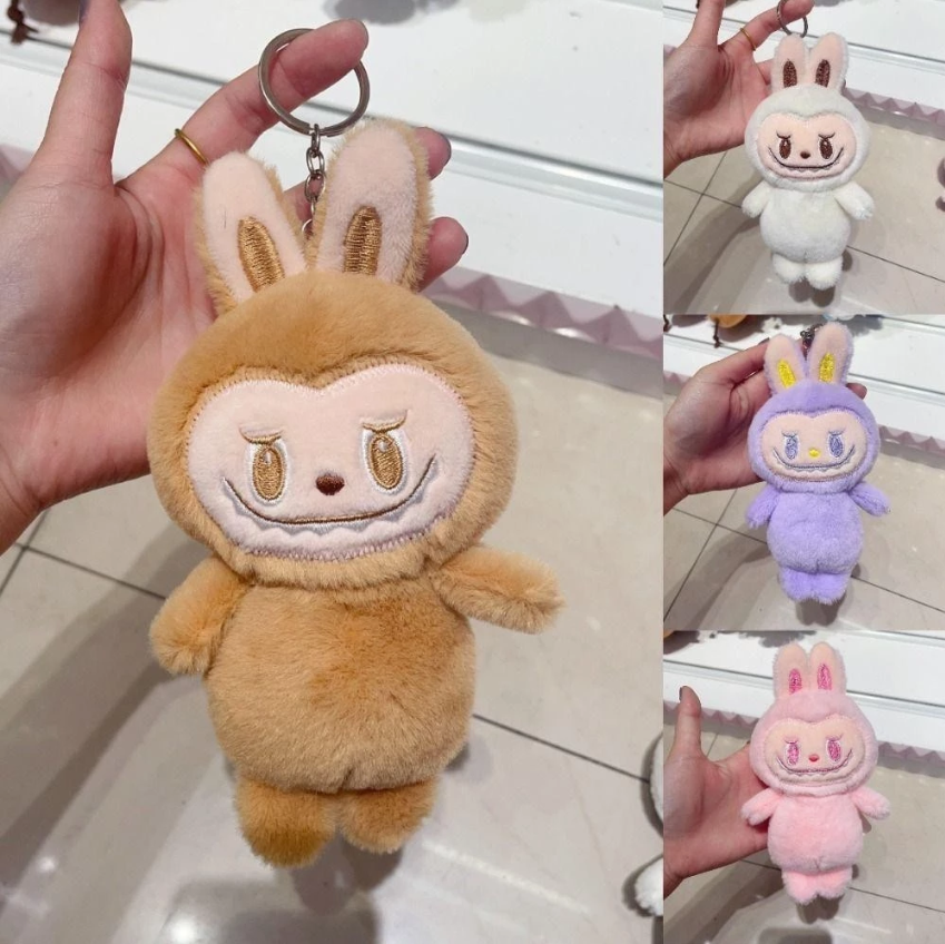 MÓC KHÓA NHỒI BÔNG LABUBU