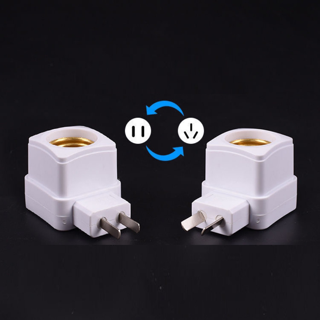 Đui Đèn Ko Dây Công Tắc Vuông