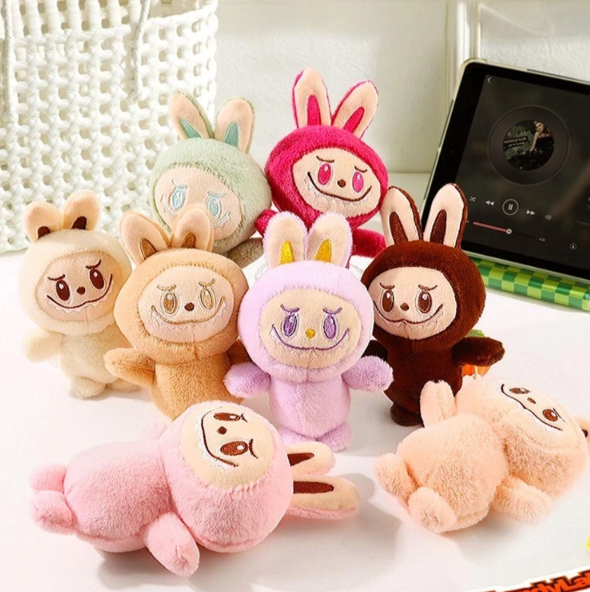 MÓC KHÓA NHỒI BÔNG LABUBU