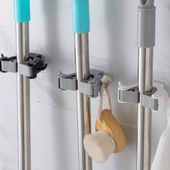 Giá treo chổi lau nhà có 2 móc