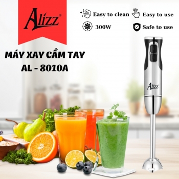 Máy Xay Sinh Tố Xay Thịt Cầm Tay 300W ALIZZ AL-8010A