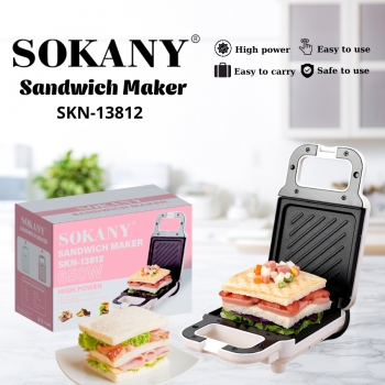 Máy Nướng Bánh Mì Máy Kẹp Bánh Mì Sandwich SOKANY SKN-14013
