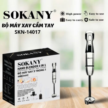 Bộ Máy Xay 1000W 3 Trong 1 SOKANY SKN-14017