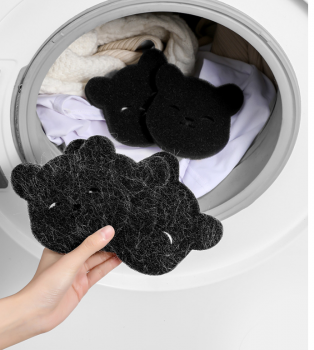 Miếng Dính Hình Gấu Cho Máy Giặt Có Thể Tái Sử Dụng 