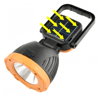 ĐÈN PIN CẦM TAY 1 LED+ 54 SOLAR HS-8033