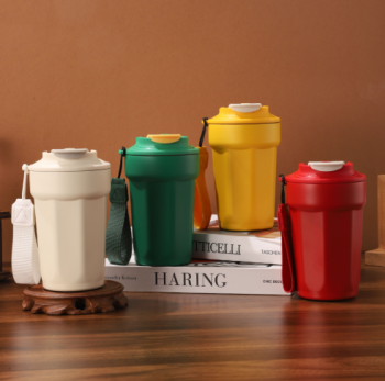 Cốc giữ nhiệt hình bát giác 