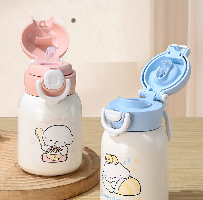Bình Nước Giữ Nhiệt Cho Bé Cute
