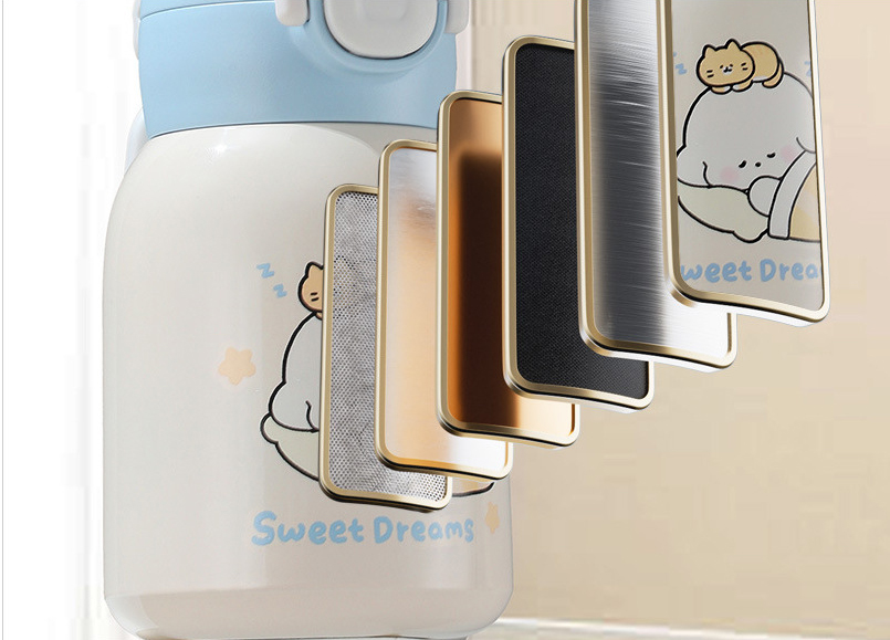 Bình Nước Giữ Nhiệt Cho Bé Cute