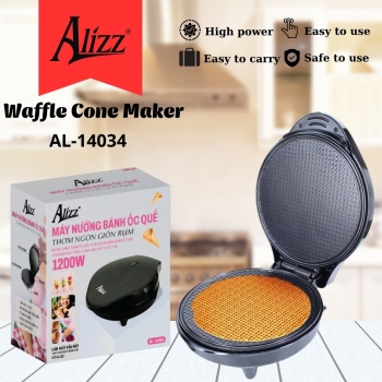 Máy nướng bánh ốc quế ALIZZ AL-14034