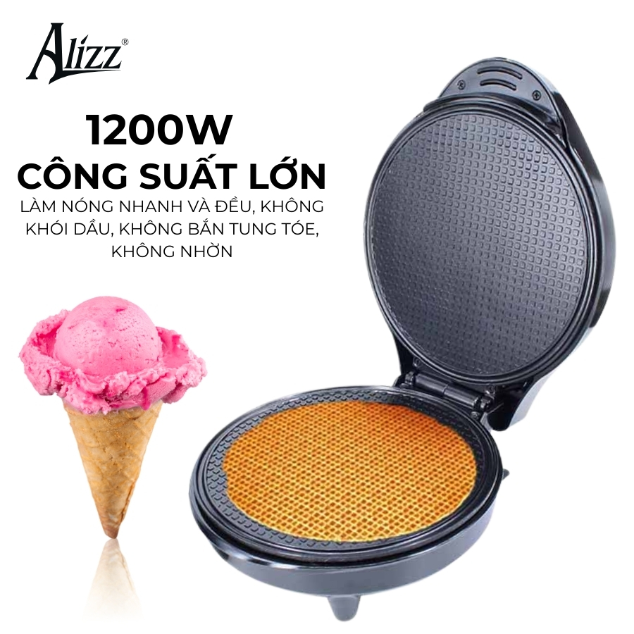 Máy nướng bánh ốc quế ALIZZ AL-14034