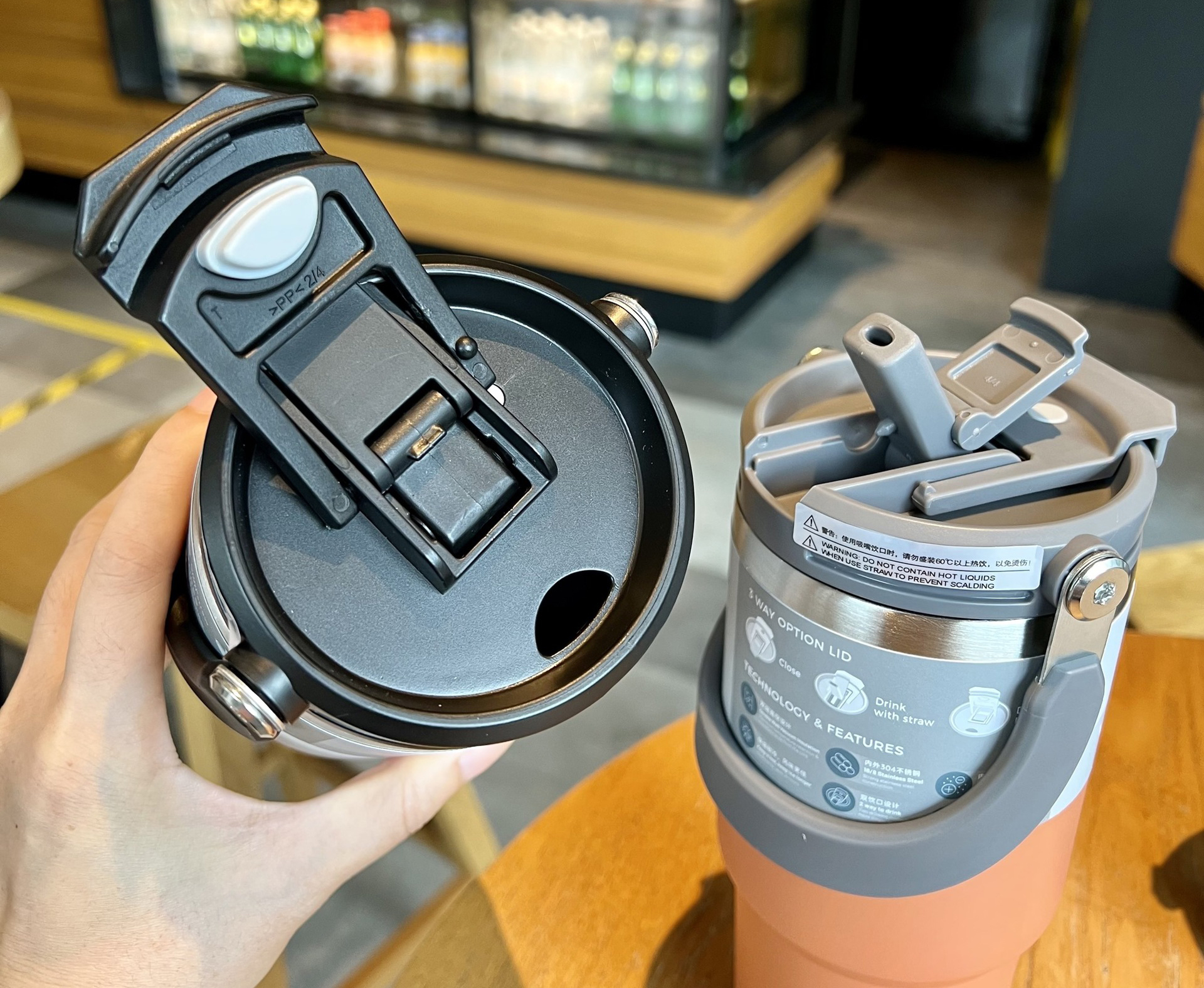 Ly giữ nhiệt cao cấp Tyeso V2 600ml
