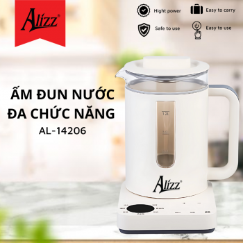 Ấm đun nước đa chức năng ALIZZ AL-14206